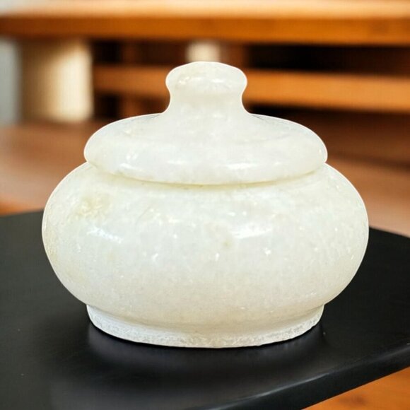 Vintage Grandma's Collection Bundles Trinket Jewelry Box Ceramic, Mosaic, Marble - Picture 2 of 13